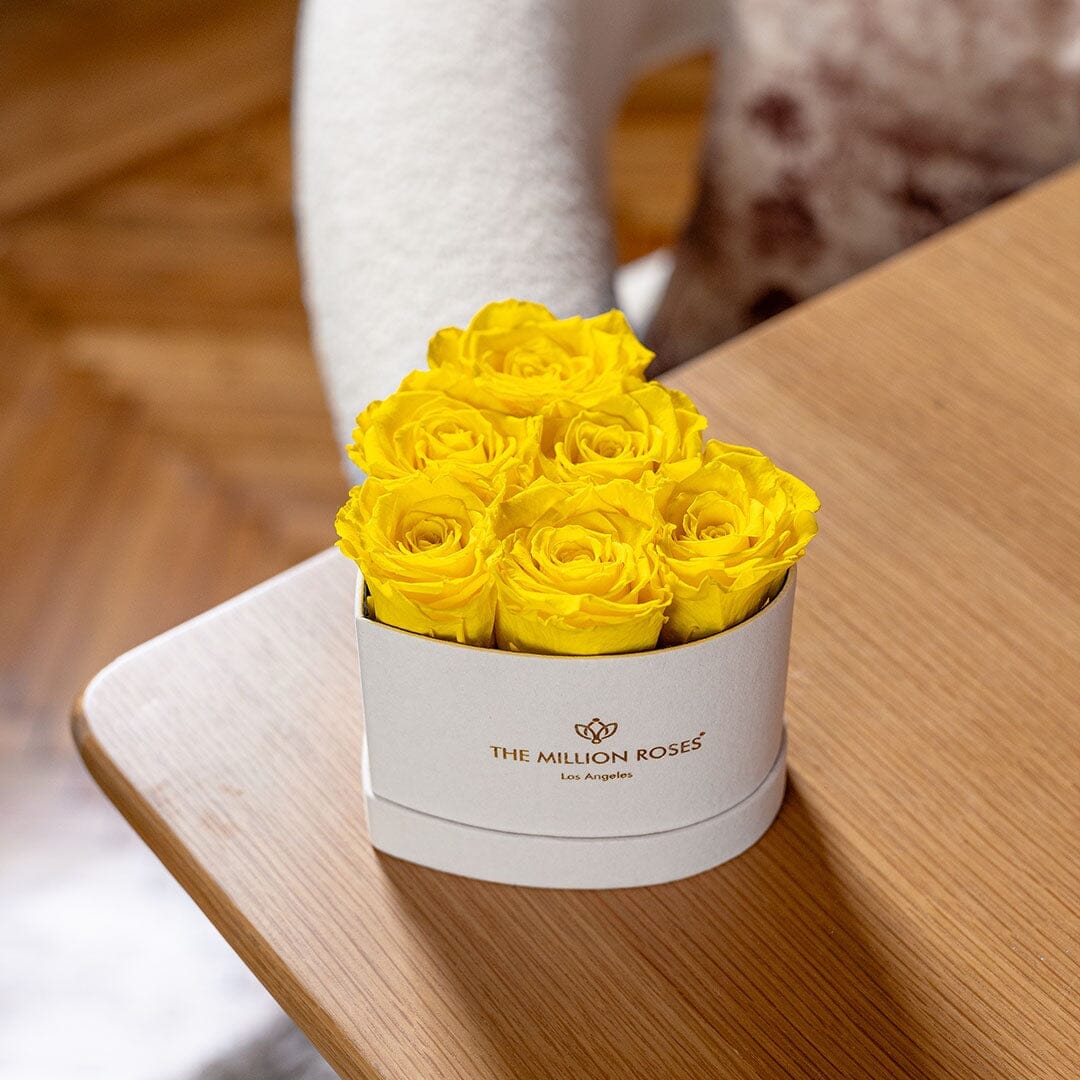 Yellow roses, a symbol of exuberant cheerfulness and sincere friendship