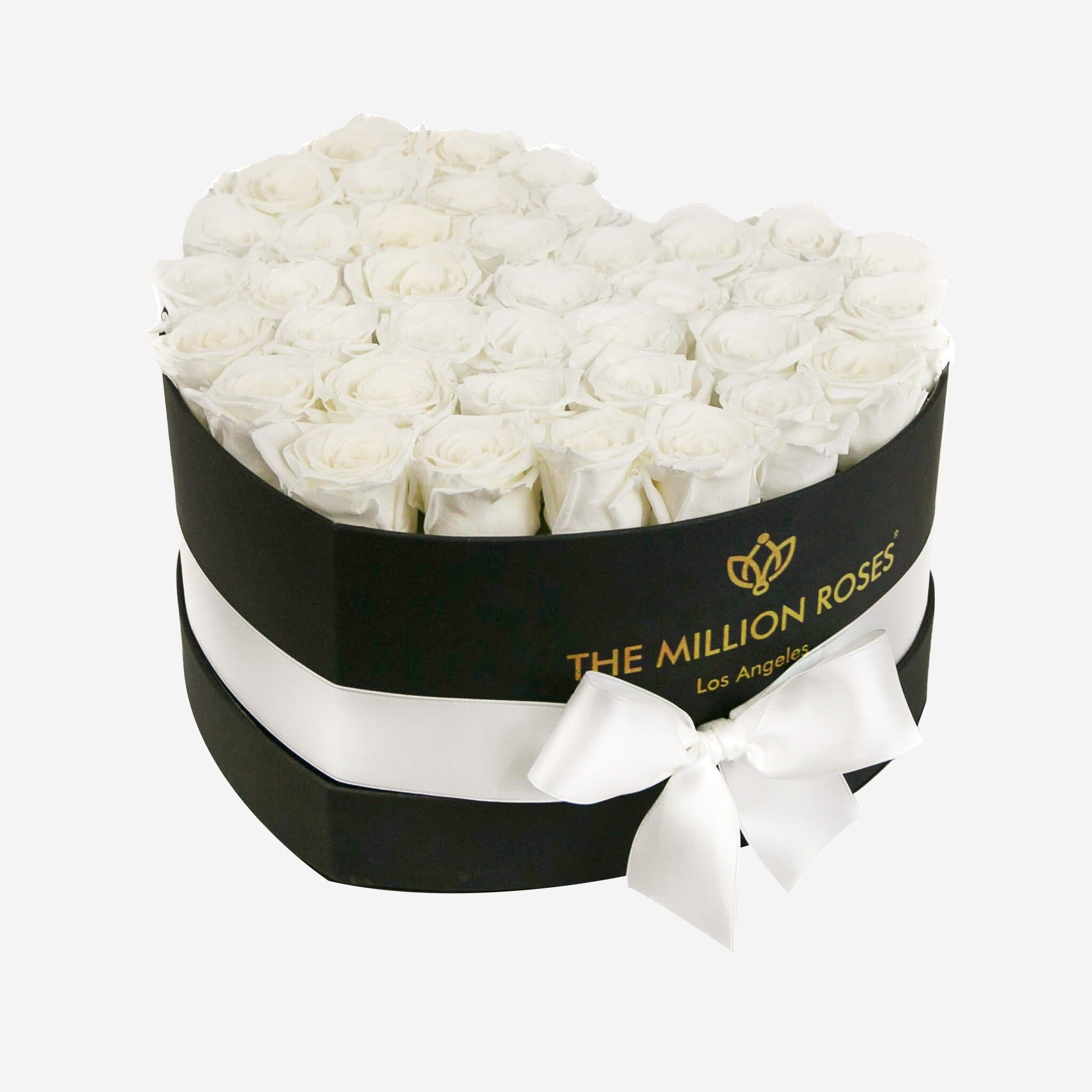 Heart Black Box | White Roses - The Million Roses