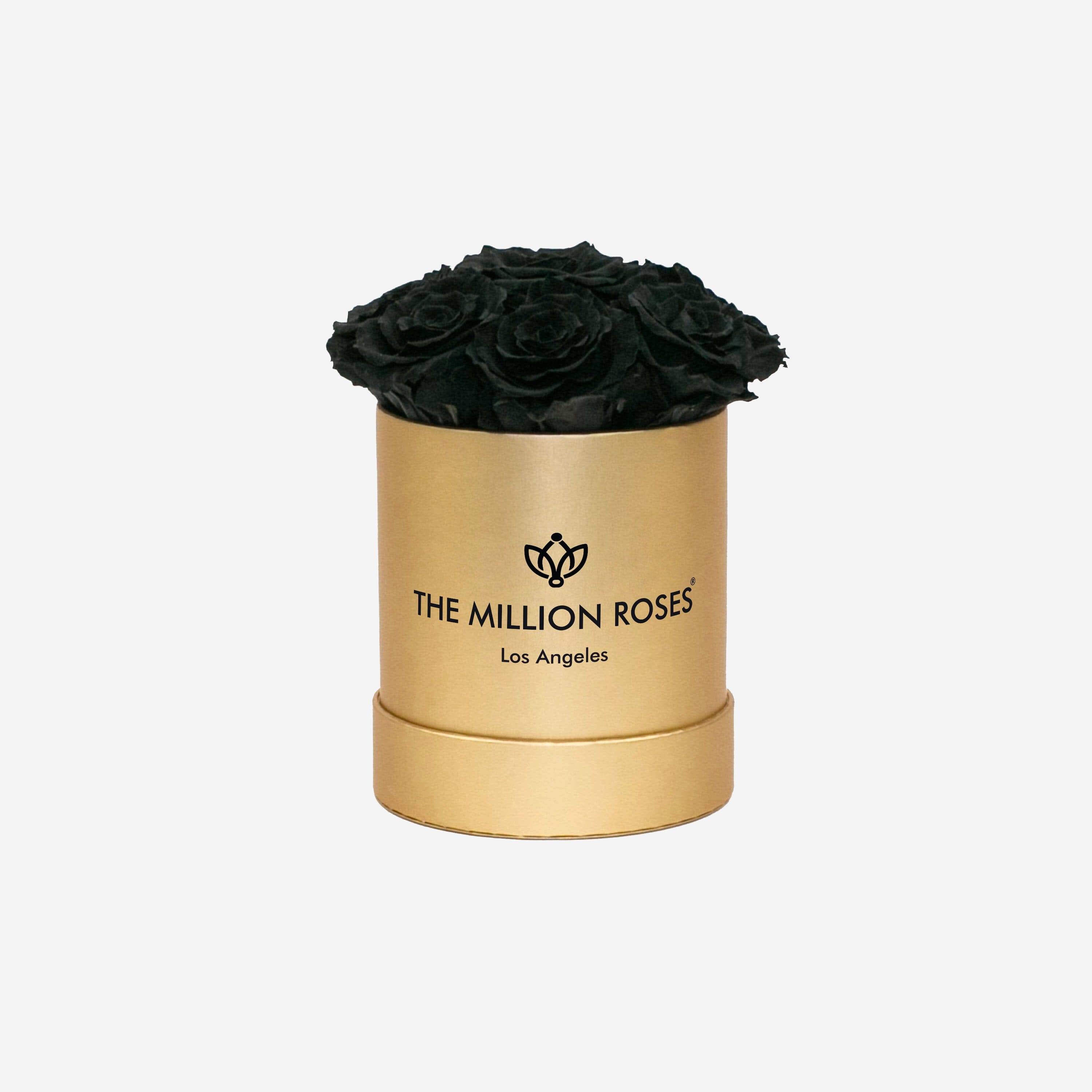 Basic Gold Box | Black Roses - The Million Roses