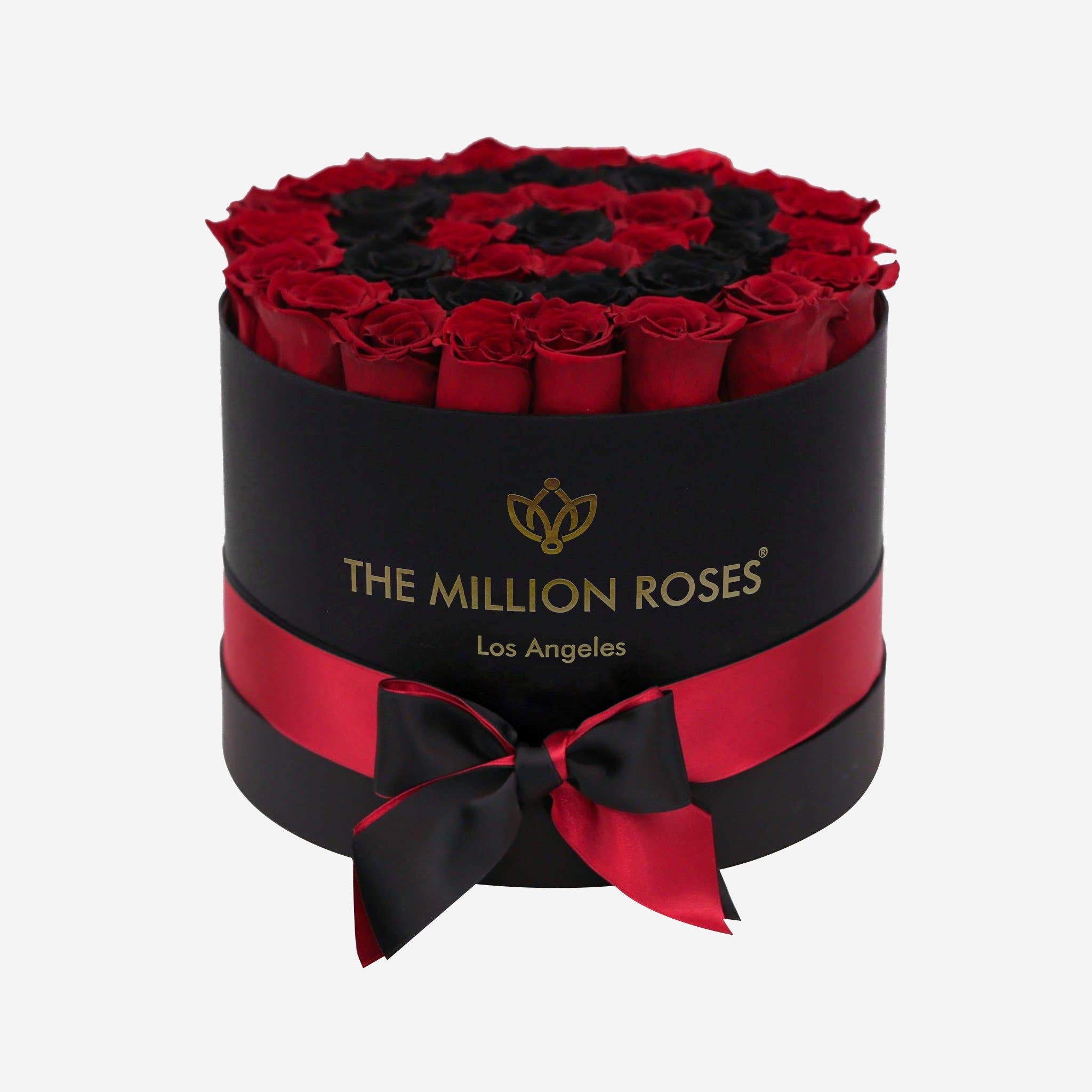 Supreme Black Box | Red & Black Roses | Target - The Million Roses