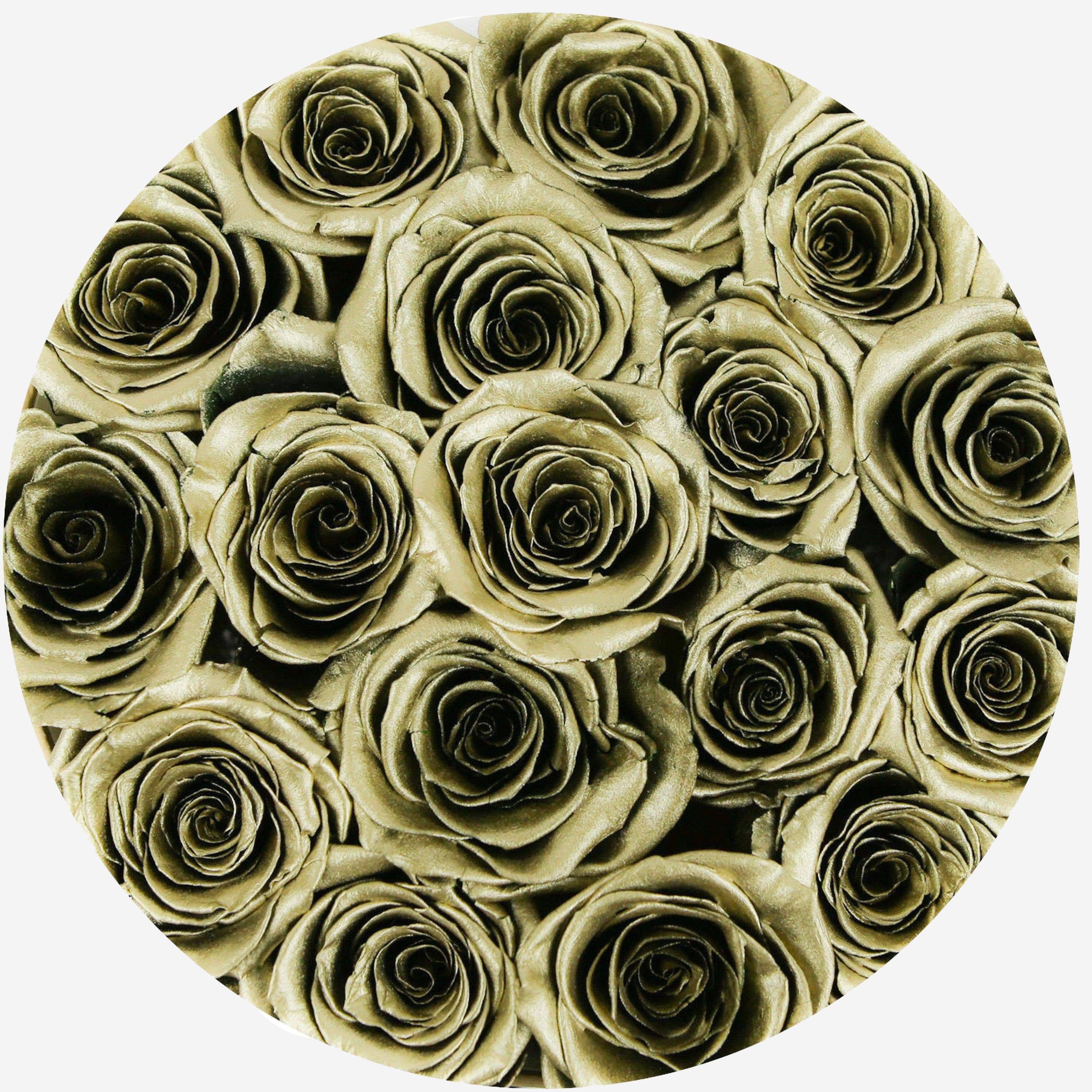 Classic Gold Box | Gold Roses - The Million Roses