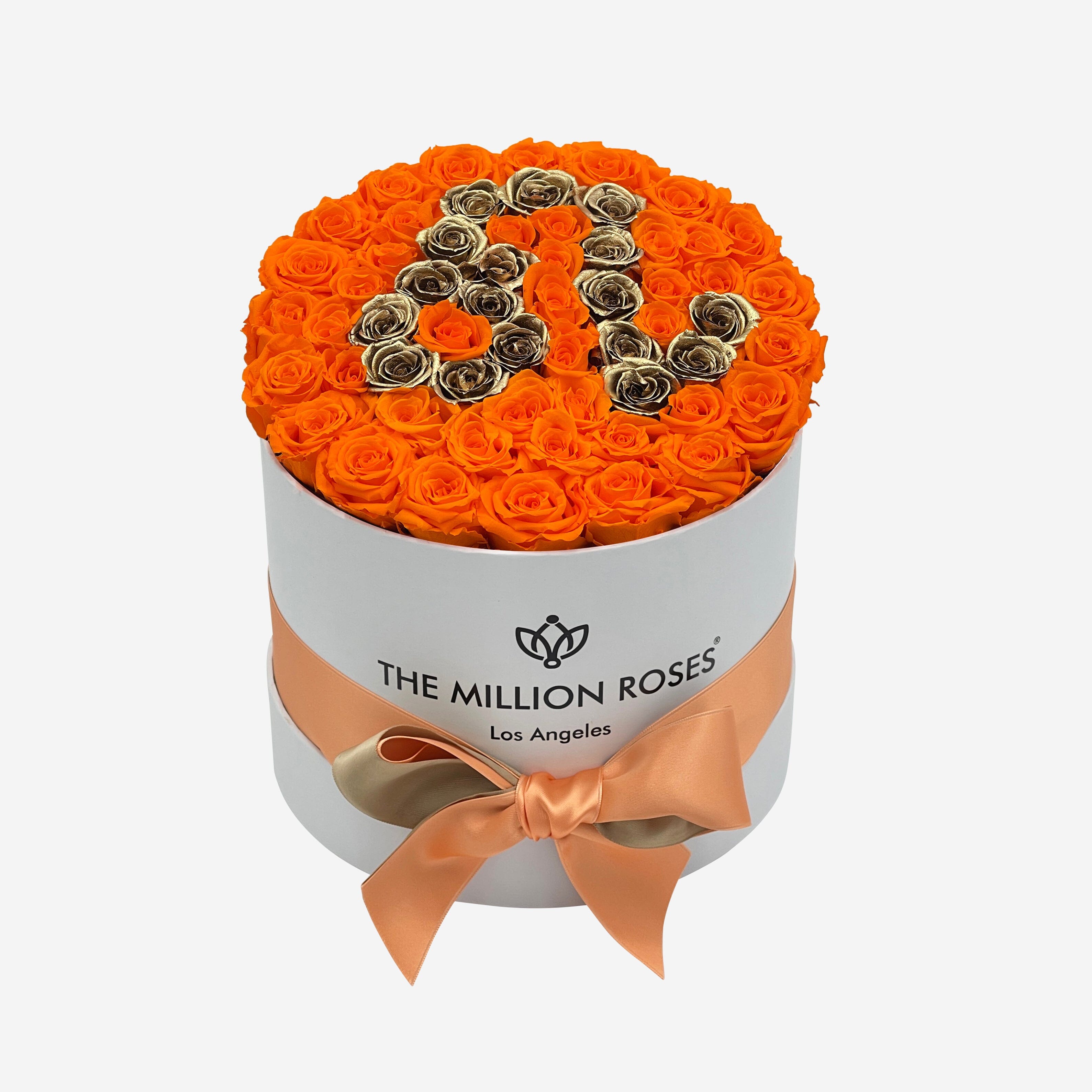 Classic White Box | Colorful Zodiac Edition | Leo Sign - The Million Roses